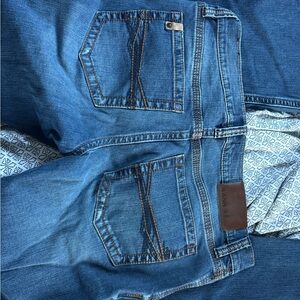 Men’s Blue Denim Jeans - Classic Straight Fit